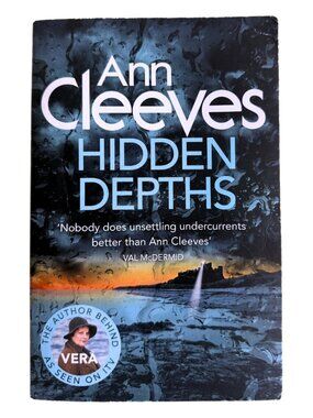 PAPERBACK Hidden Depths by Ann Cleeves - Book 3 of 11 Vera Stanhope EUC